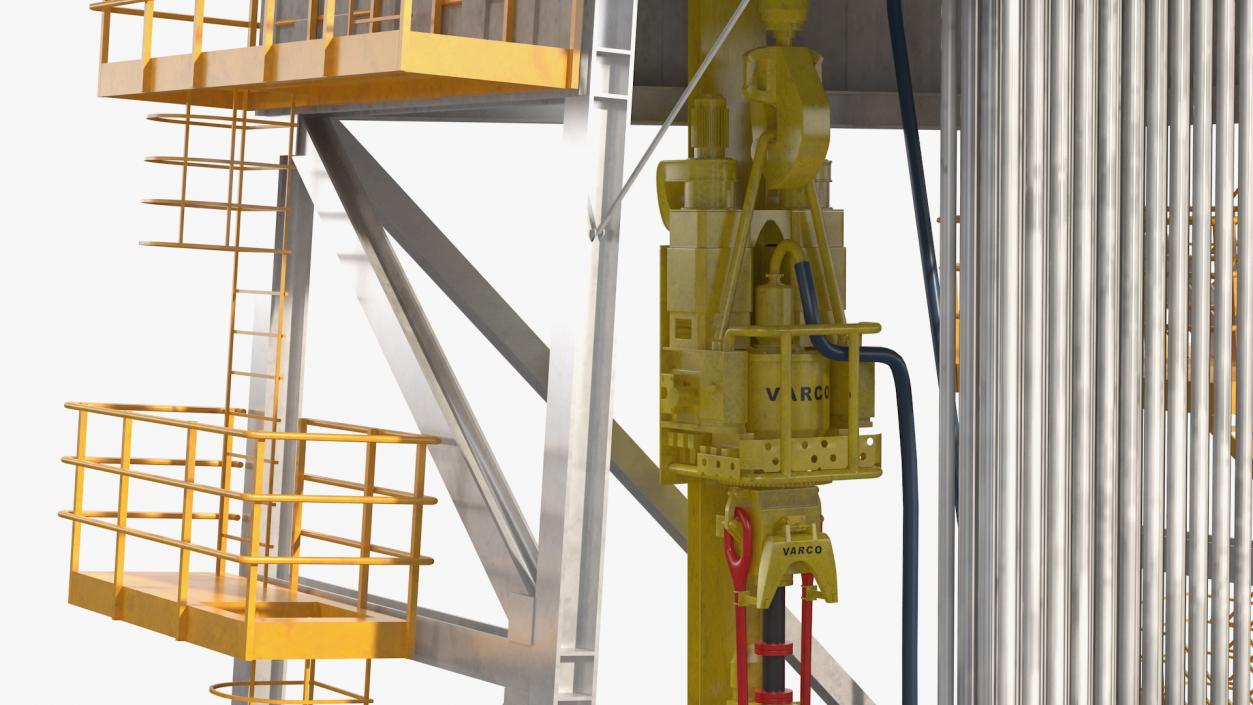 3D Uralmash Sectional Drilling Rig