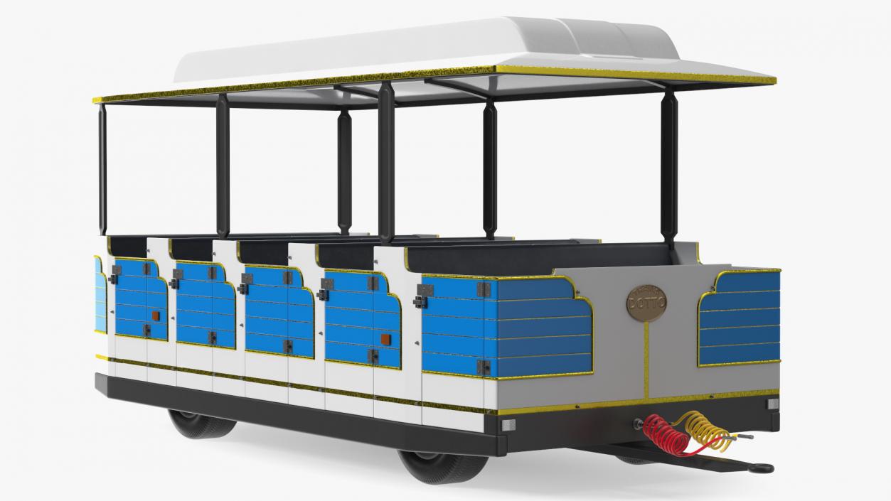 3D Wagon Dotto Muson River model