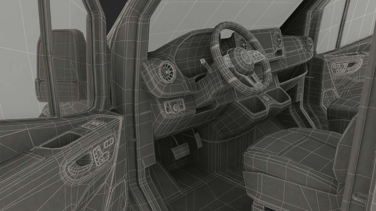 3D model Mercedes Sprinter Tourer 319 Rigged