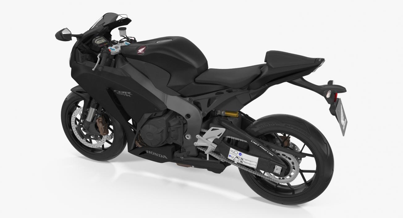 3D Sport Motorcycles Honda Fireblade 2017 model