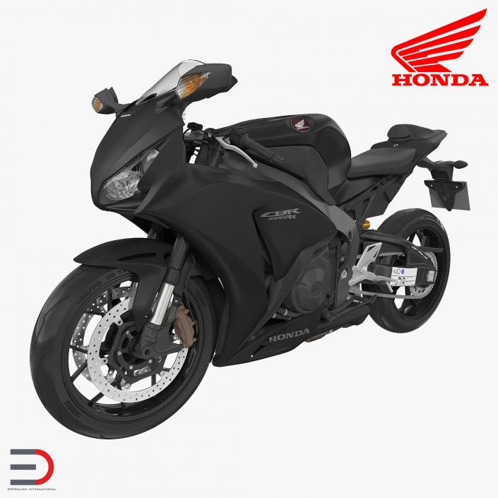 3D Sport Motorcycles Honda Fireblade 2017 model