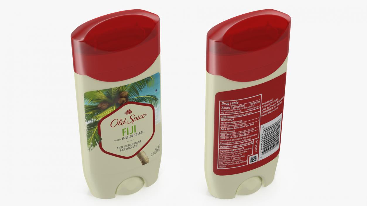 Old Spice Deodorant for Men Fiji 3D