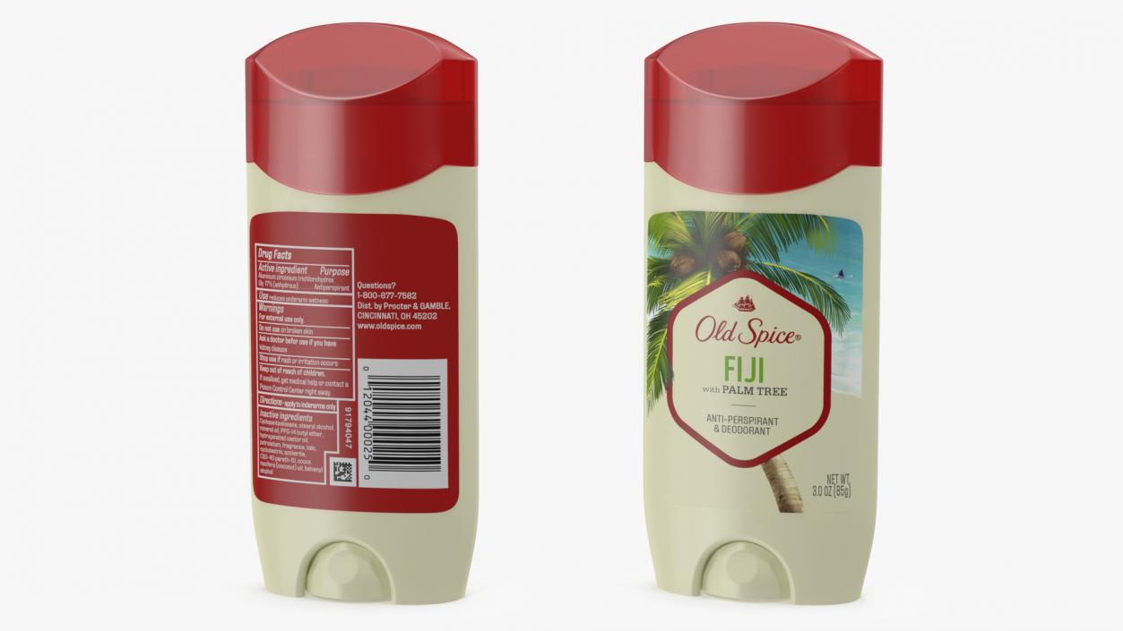 Old Spice Deodorant for Men Fiji 3D