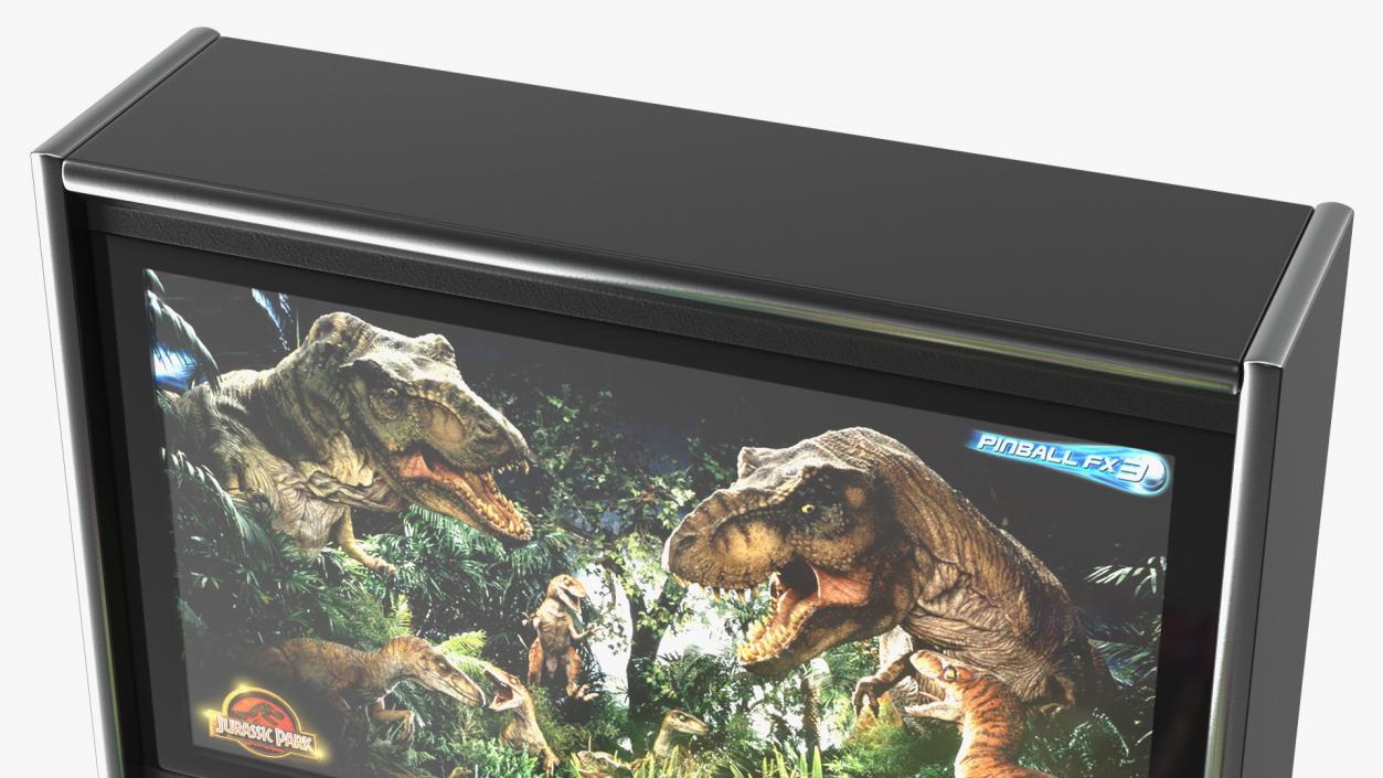 Jurassic Park Virtual Pinball Machine 3D
