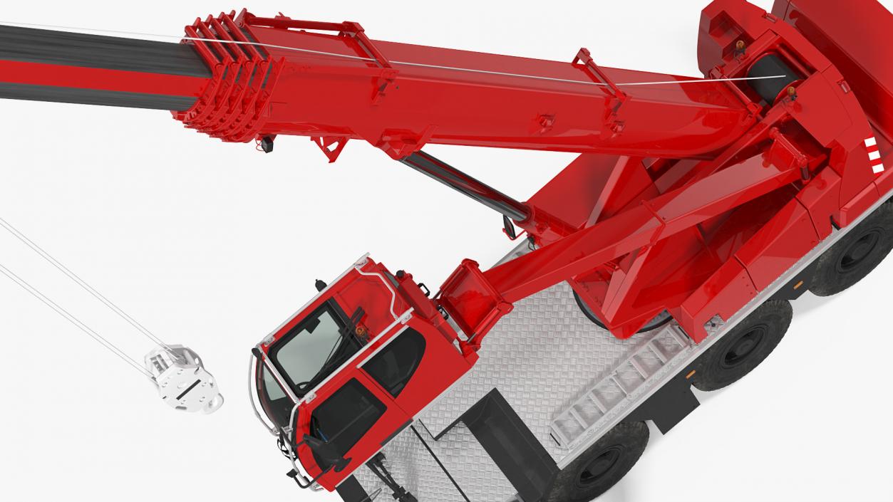 3D model Compact Mobile Crane Generic Rigged