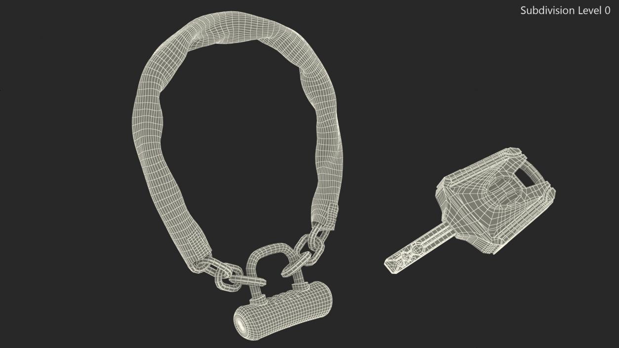 3D OnGuard Mastiff Quad Chain Lock