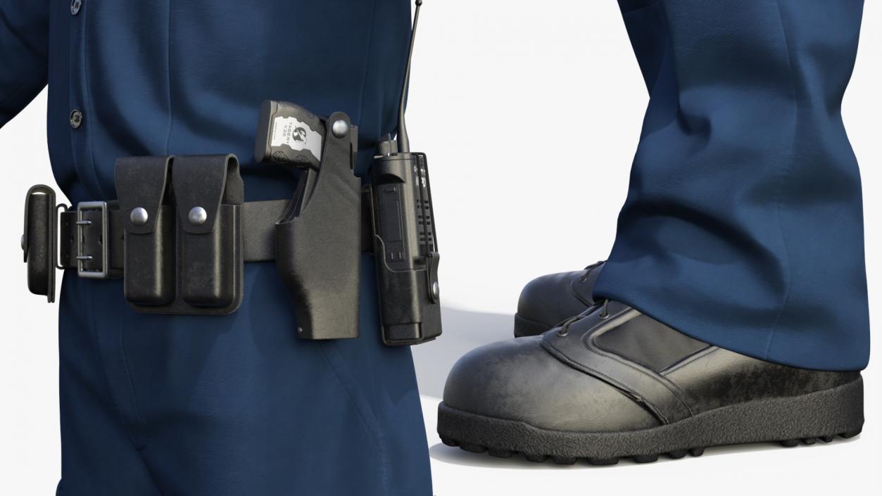 NYPD Police Officer Uniform 3D