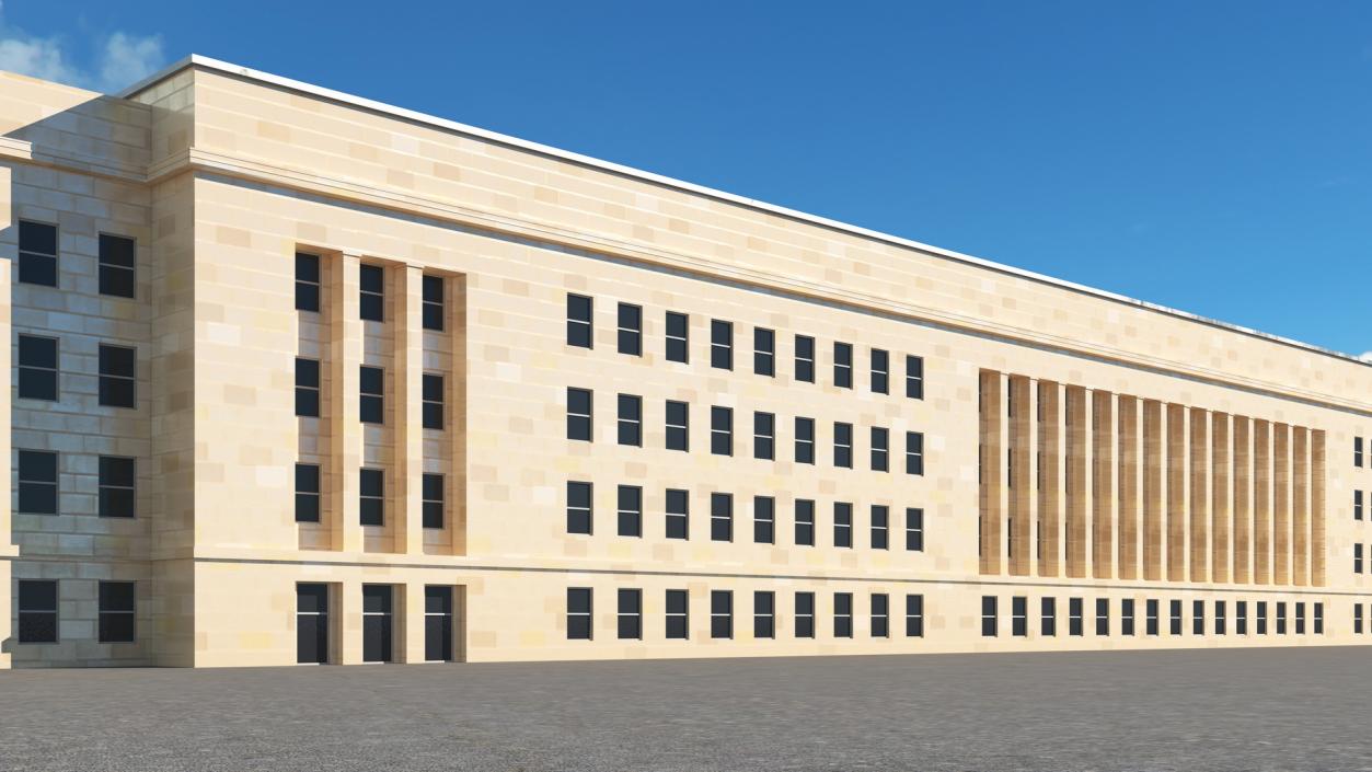 3D The Pentagon Building