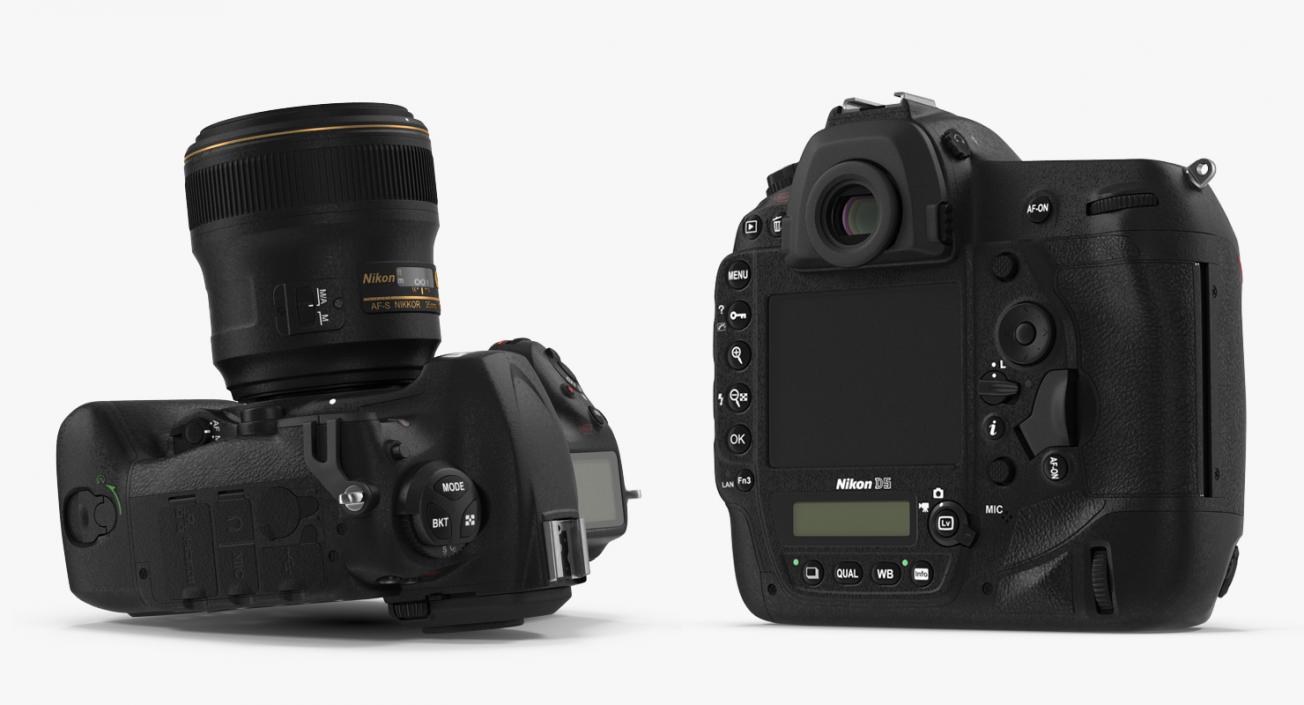 3D Nikon Cameras Collection 2