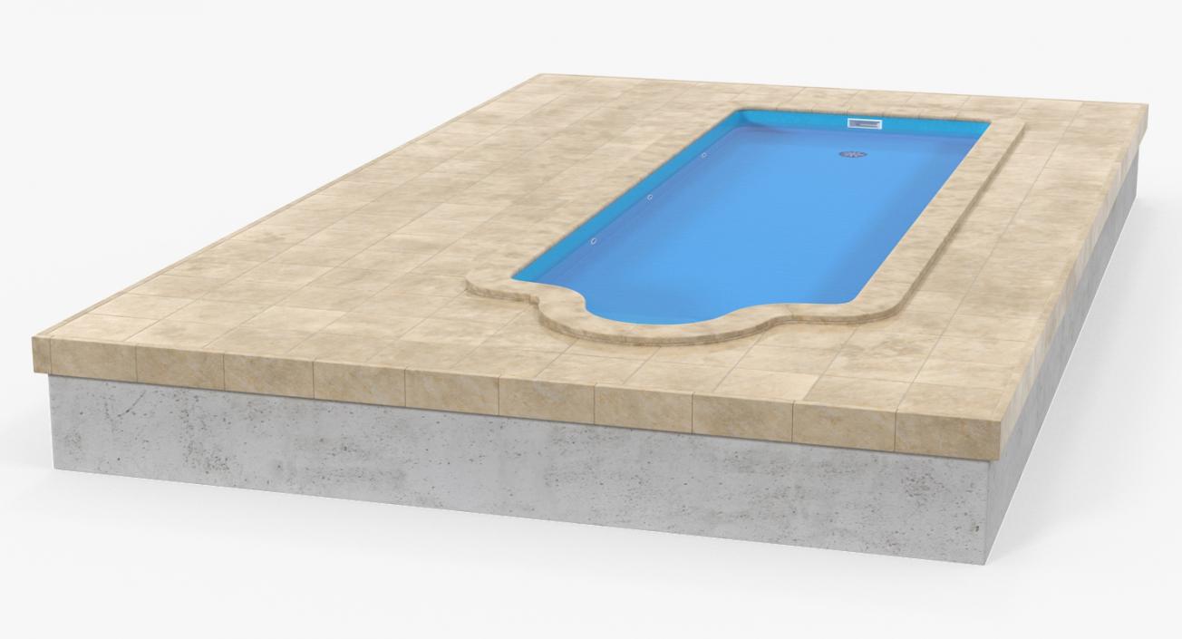 Swimming Pools Collection 3D model 3D model