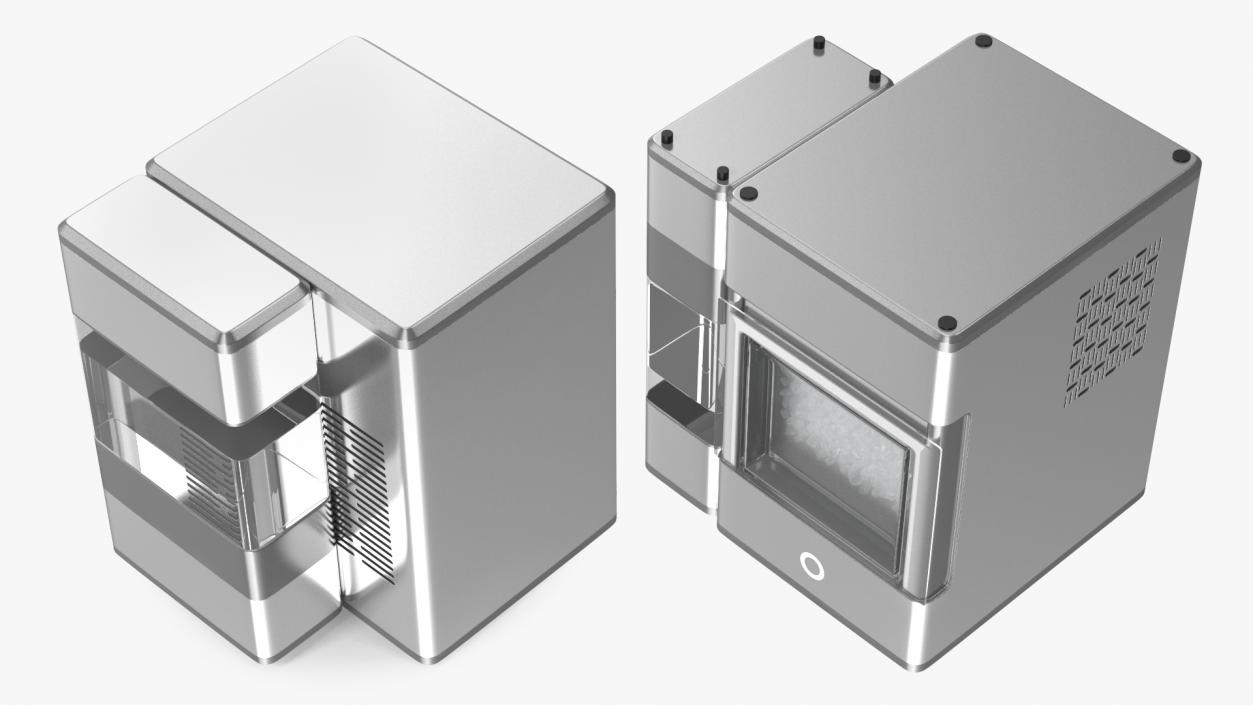 3D Portable Nugget Ice Maker Machine model