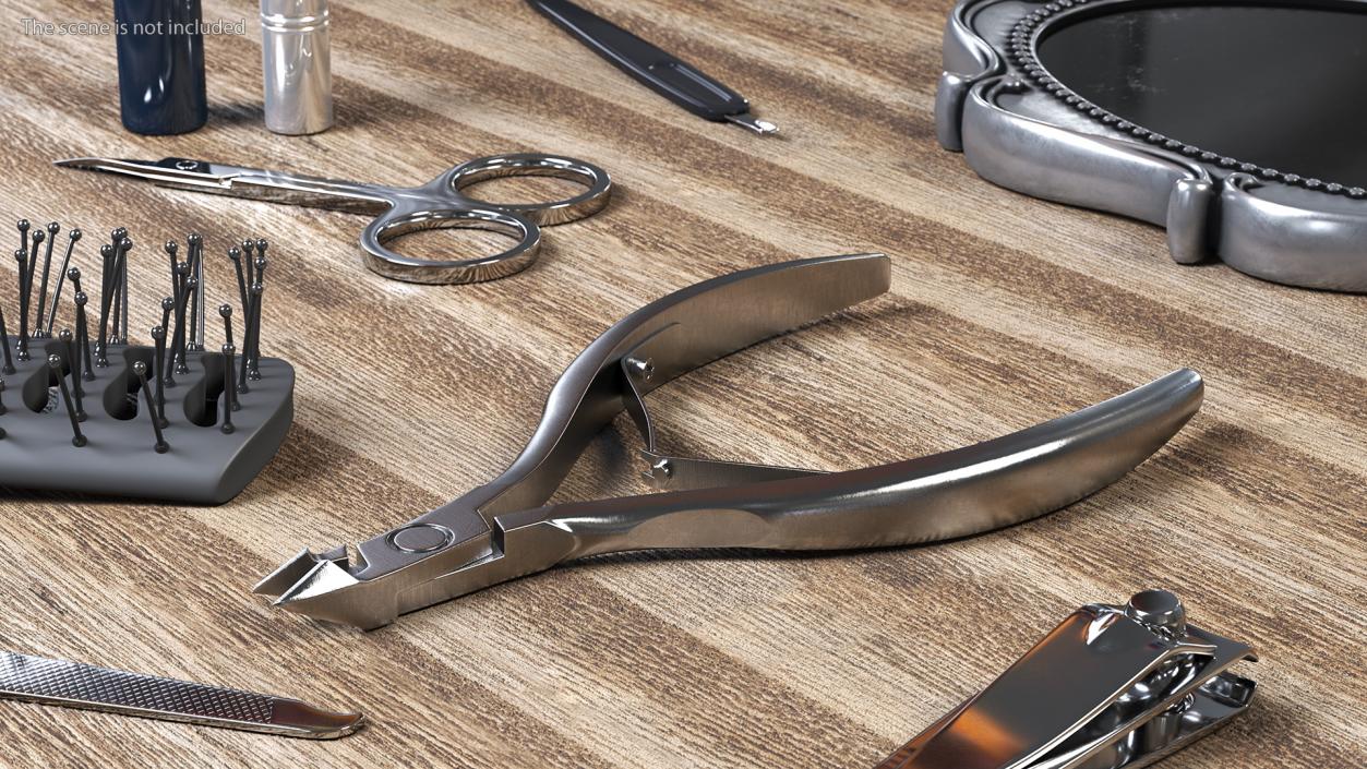3D model Stainless Steel Cuticle Nipper