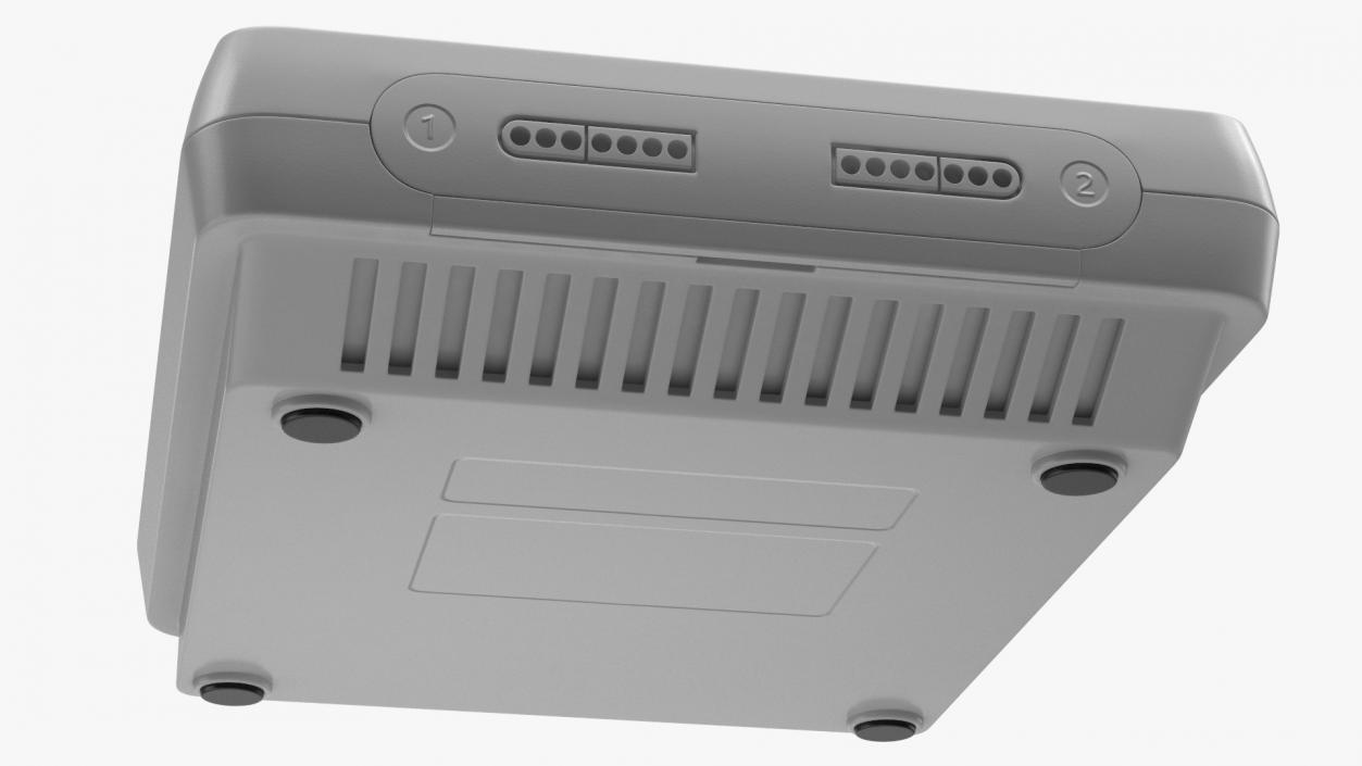 SNES 16bit Home Video Game Console 3D model