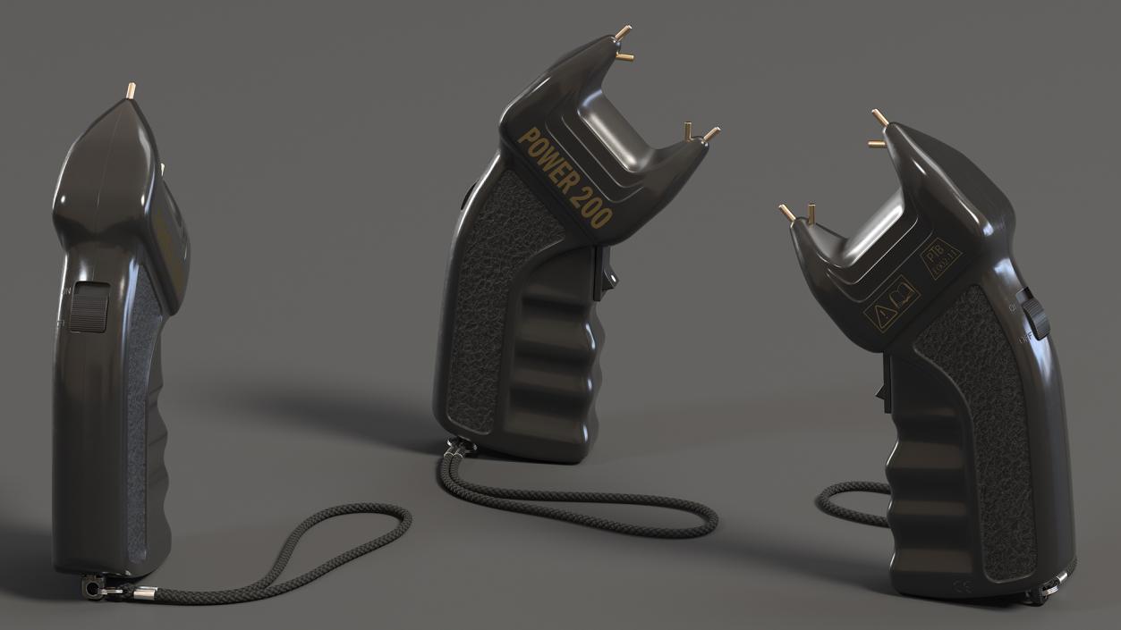 3D Powerful Stun Gun Power 200 Fur