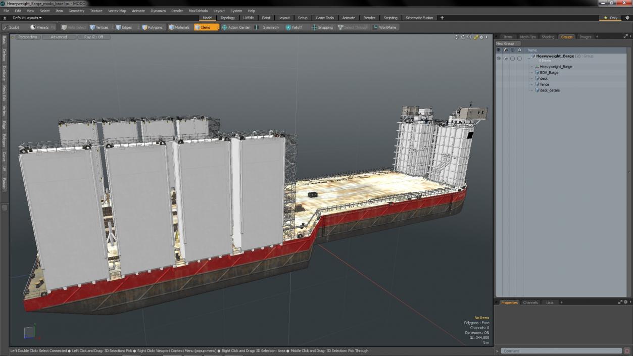 Heavyweight Barge 3D