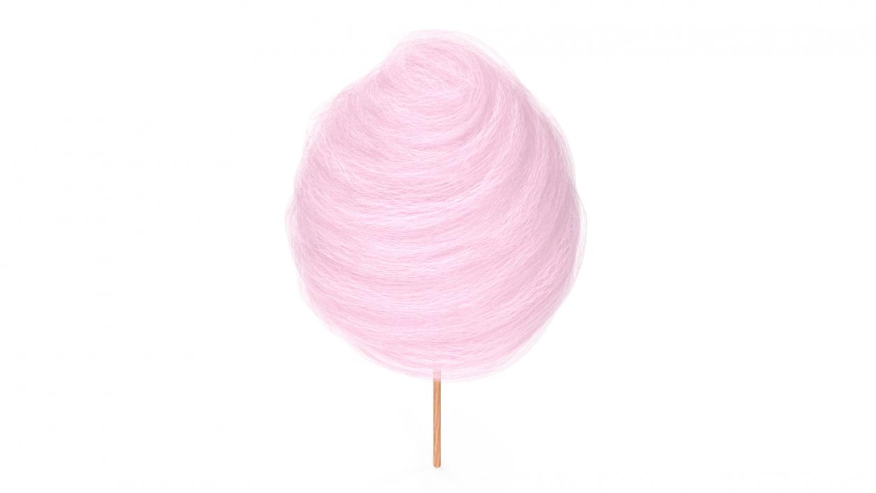 Pink Cotton Candy 3D