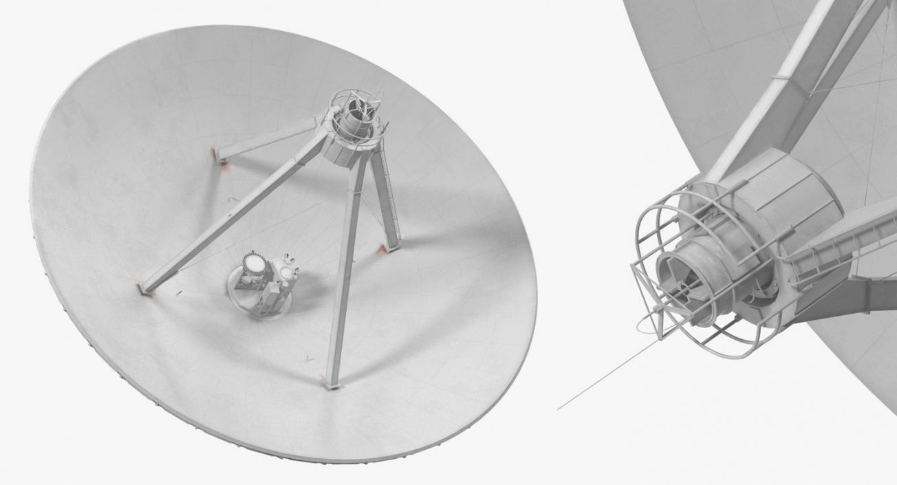 Parabolic Antenna 3D