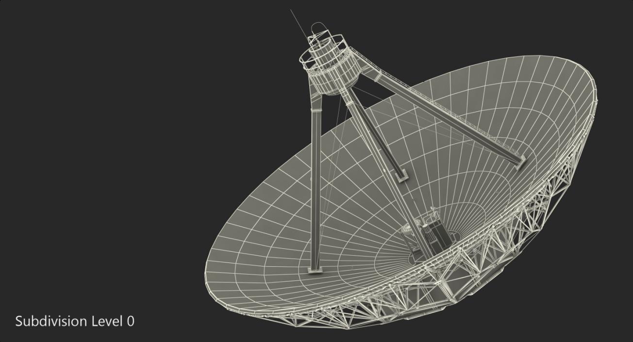 Parabolic Antenna 3D