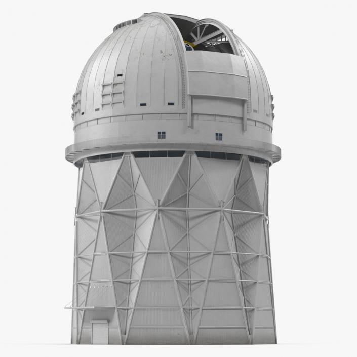 3D Kitt Peak National Observatory Building Rigged