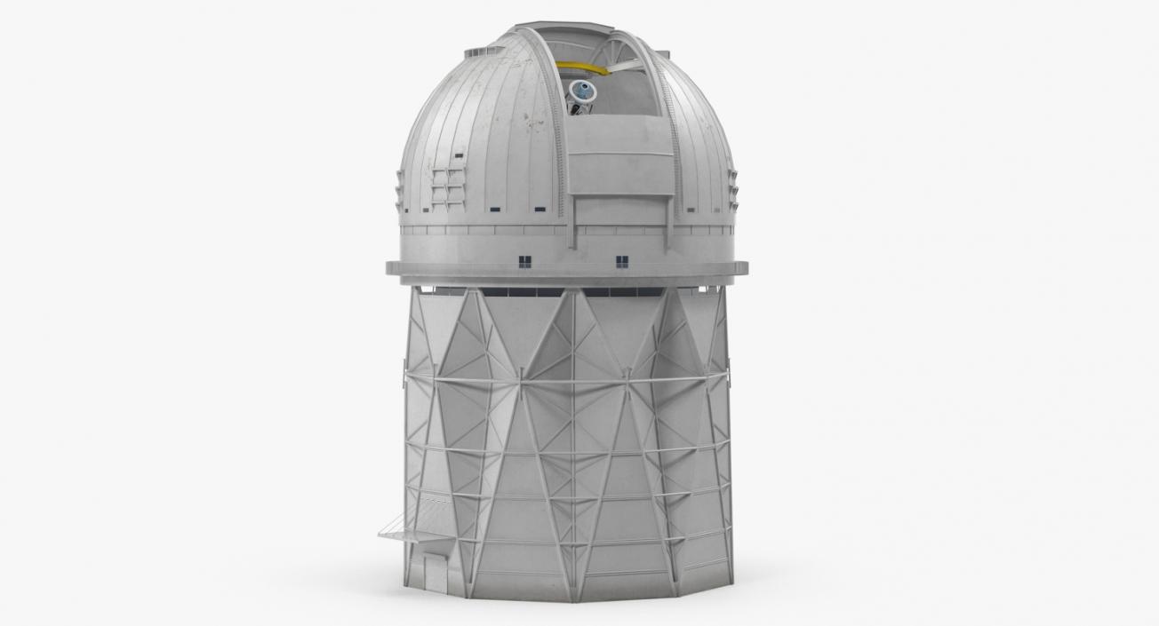 3D Kitt Peak National Observatory Building Rigged