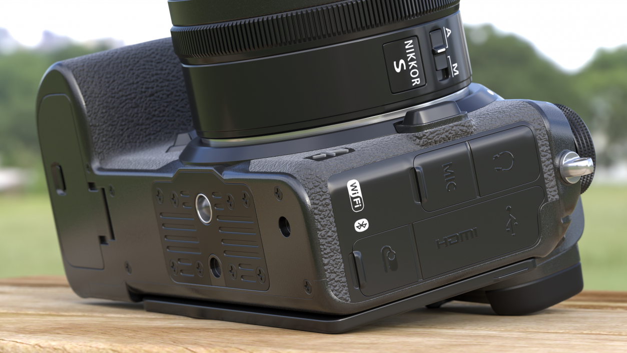 Nikon Z7 with Nikon Z 24 70mm f4 S Lens 3D model