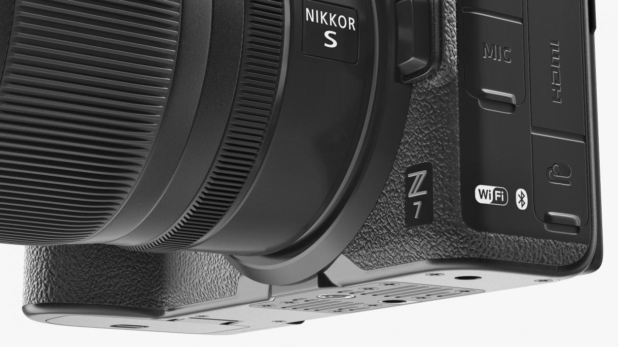 Nikon Z7 with Nikon Z 24 70mm f4 S Lens 3D model