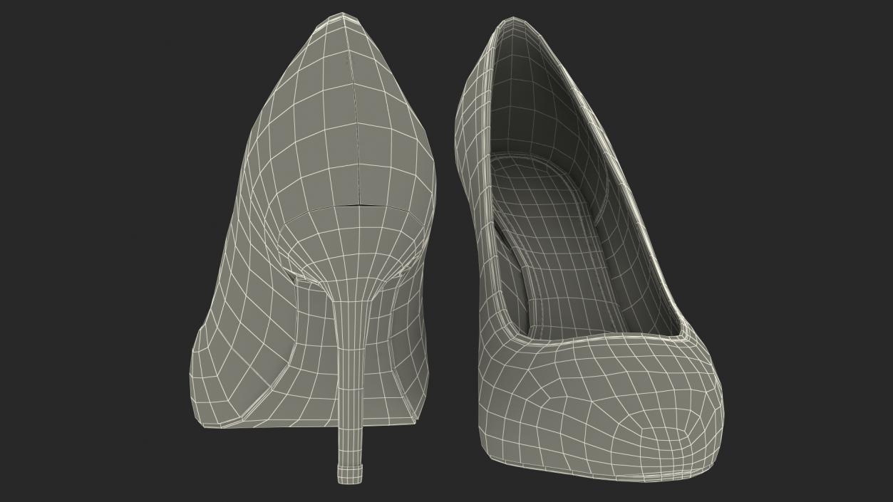 3D model Katy Perry Sparkly Sissy Pumps