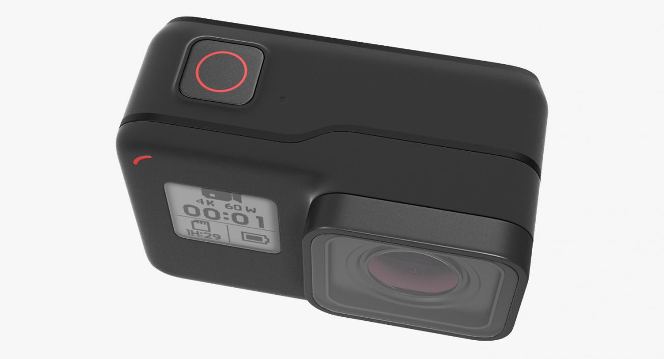 3D model GoPro Hero7 Action Camera