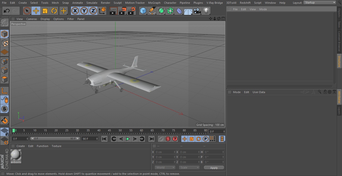 3D UKRJET UJ22 Airborne Drone