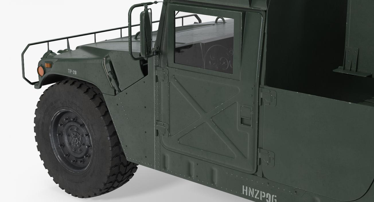 HMMWV M998 Equipped with Avenger 3D