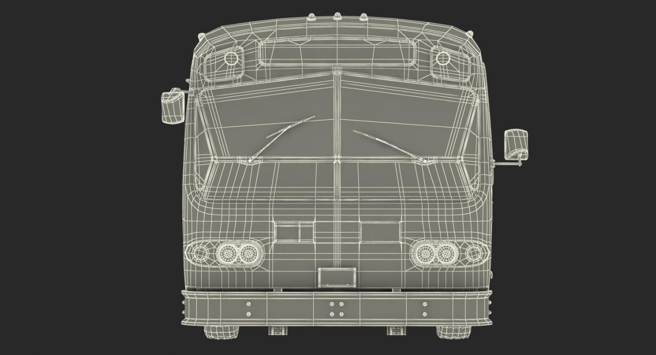 3D model Flxible New Look Transit Bus Rigged