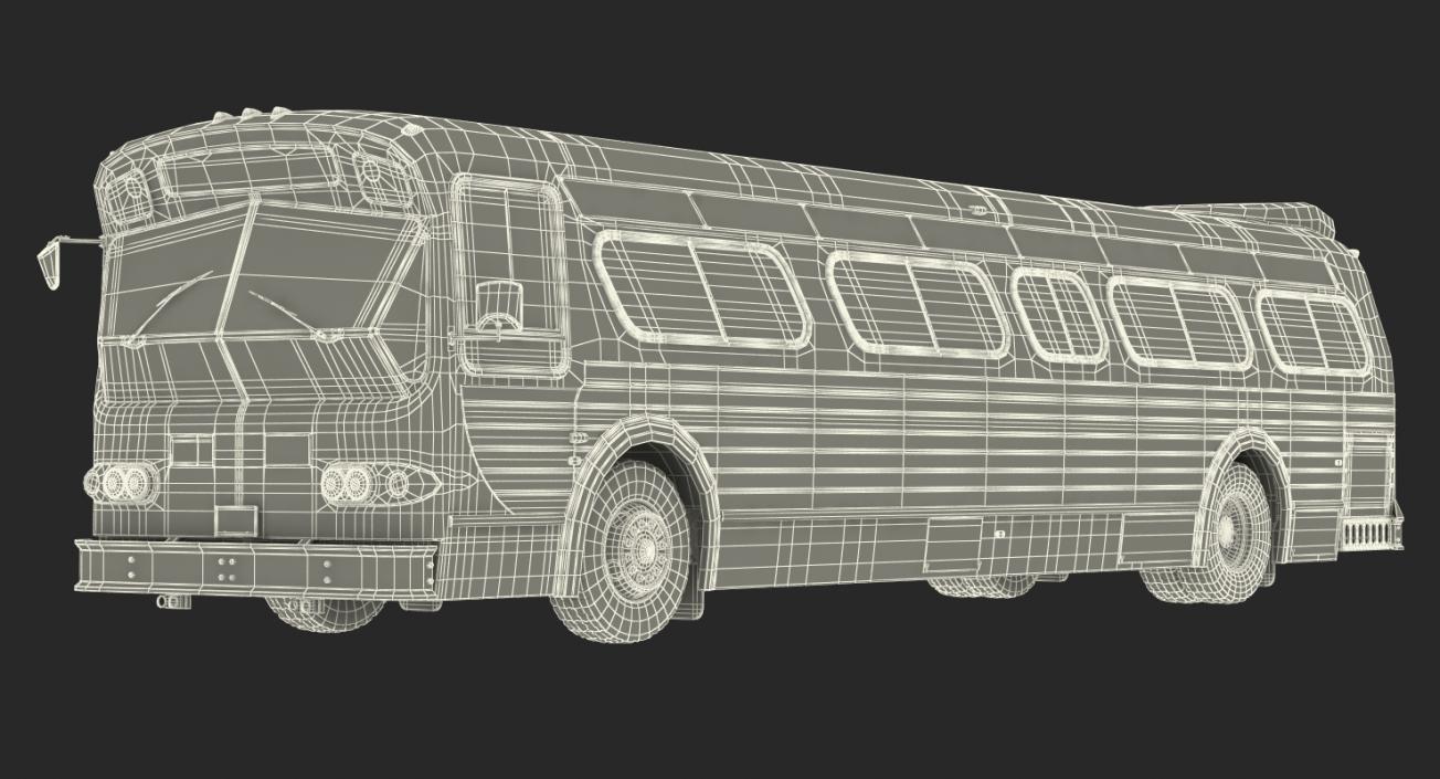 3D model Flxible New Look Transit Bus Rigged