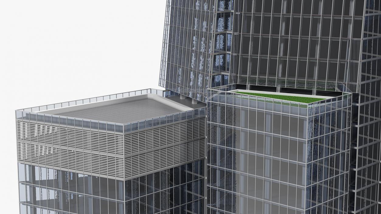 3D model The Shard Skyscraper