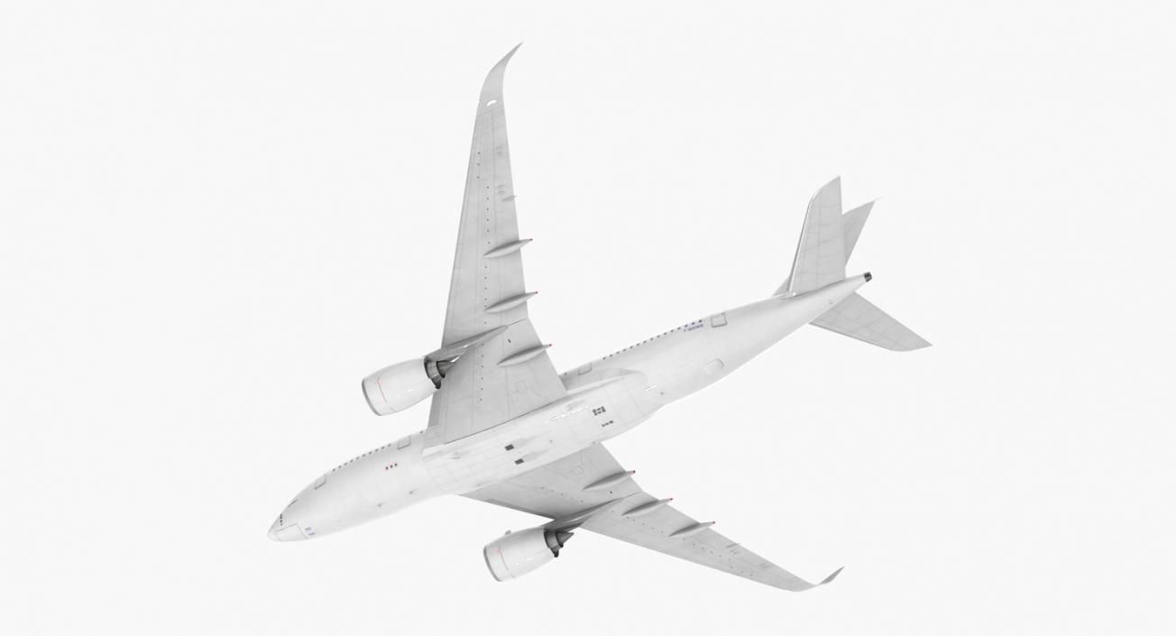 3D Airbus A350-800 Generic model