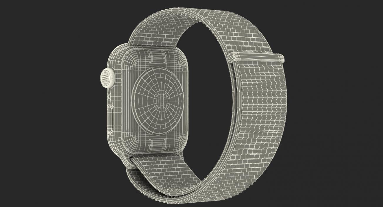 3D model Apple Watch Series 4 Gold