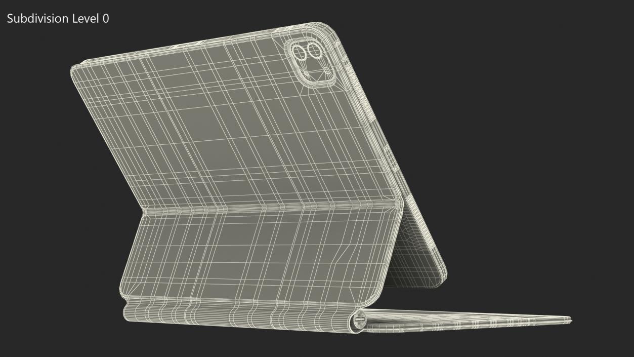 Apple iPad Pro 11 inch with Magic Keyboard 3D