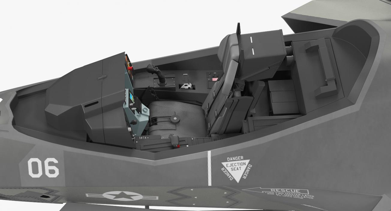 3D Stealth Multirole Fighter F-35 Lightning II model