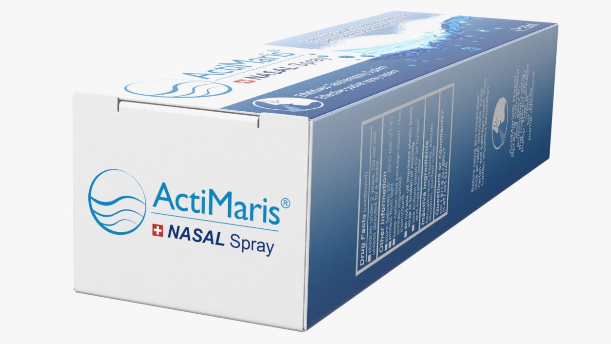 3D model ActiMaris NASAL Spray Box