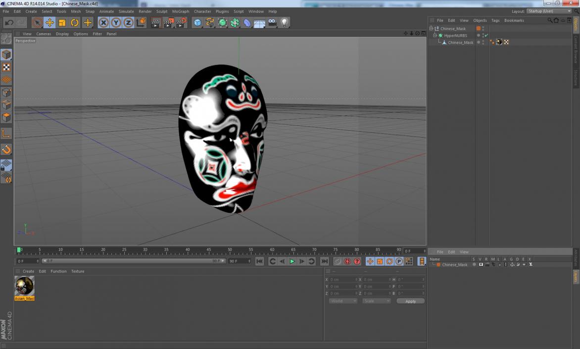 Chinese Mask 3D