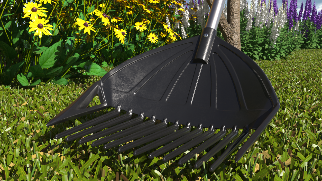3D MLTOOLS Combined Rake Shovel and Sieve model