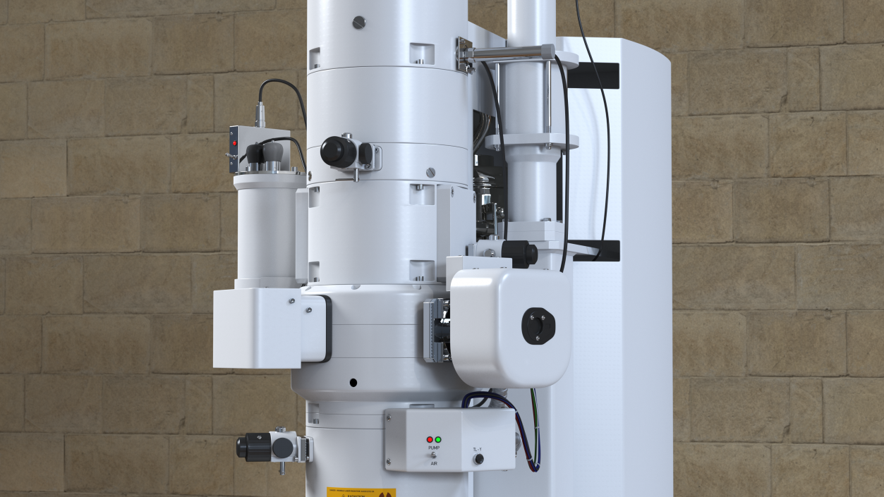 Transmission Electron Microscope JEOL With Control System 3D