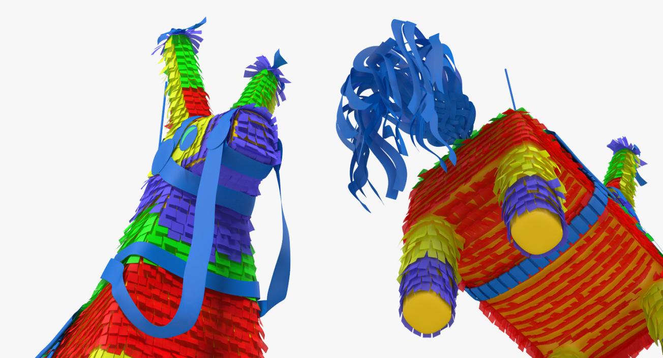 3D Mexican Donkey Pinata