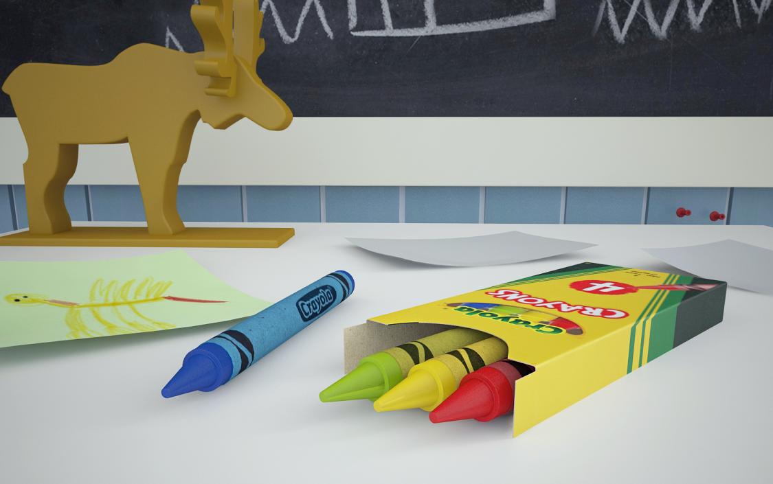 3D Classic Color Pack Crayons