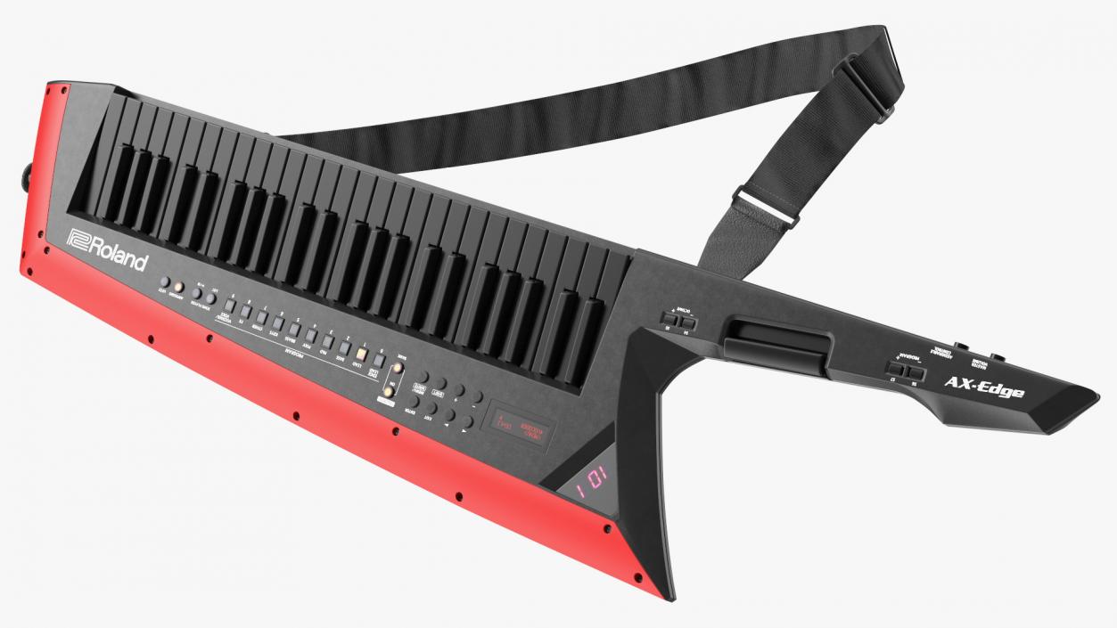 Black Keytar Roland AX Edge 3D
