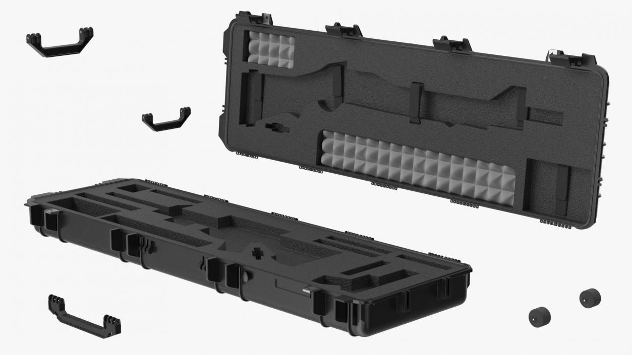 3 Gun Competition Case 3D