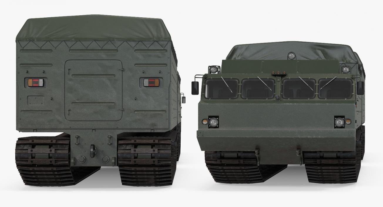 Articulated Tracked Vehicle Vityaz DT 30-ATV 3D model