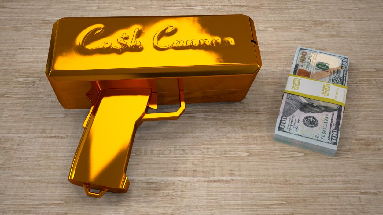 3D Cash Cannon