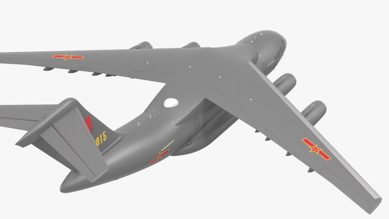 Xian Y20 Transport Aircraft Flight 3D model