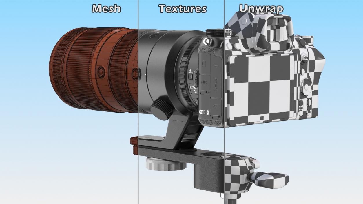 3D Magic Photo Arm Kit with Nikon Z7 model