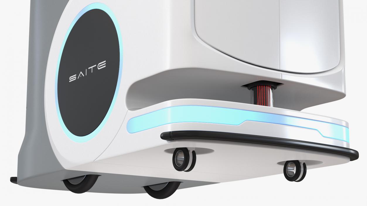 SAITE Intelligence Hospital Delivery Robot 3D